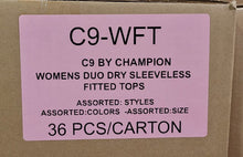 C9 BY CHAMPION WOMEN'S DUO DRY SLEEVELESS FITTED TOPS STYLE C9-WFT