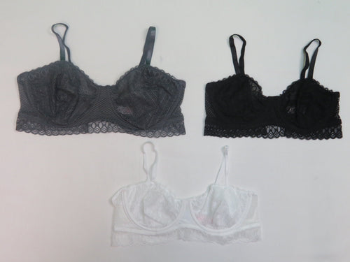 Candies Intimates Ladies Lace U/Wire Bras style CG164