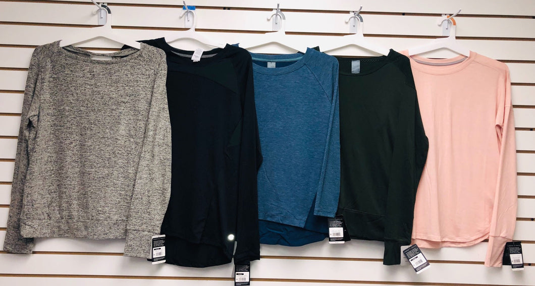 CHAMPION LONG SLEEVE ACTIVE TEE  STYLE C9LTA