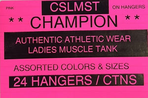CHAMPION AUTHENTIC ATHLETIC WEAR LADIES MUSCLE TANK STYLE CSLMST
