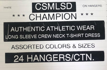 CHAMPION AUTHENTIC ATHLETIC WEAR LONG SLEEVE CREW NECK T-SHIRT DRESS STYLE CSMLSD