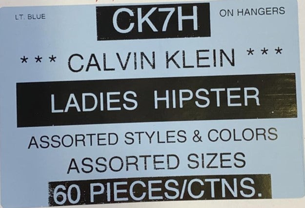 Calvin Klein Ladies Underwear