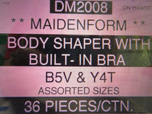 MAIDENFORM BODY SHAPER WITH BUILT-IN BRA Style DM2008