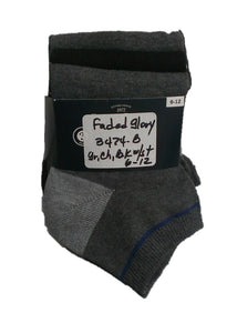 Mens Low Cut Socks Style 3474B-3