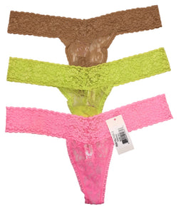 FAMOUS BRAND 3PK LADIES THONGS STYLE RW16J105-3