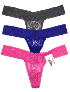 FAMOUS BRAND 3PK LADIES THONGS STYLE RW16J105-3