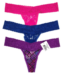 FAMOUS BRAND 3PK LADIES THONGS STYLE RW16J105-3