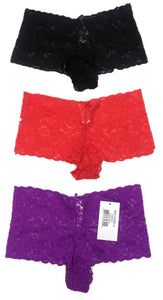 FAMOUS BRAND 3 PK LADIES CHEEKY PANTIES STYLE RW19J083-3