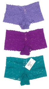 FAMOUS BRAND 3 PK LADIES CHEEKY PANTIES STYLE RW19J083-3