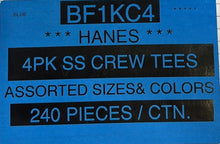 HANES 4 PK SS CREW TEES STYLE BF1KC4