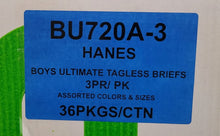 HANES BOYS 3PK ULTIMATE TAGLESS BRIEFS STYLE BU720A-3