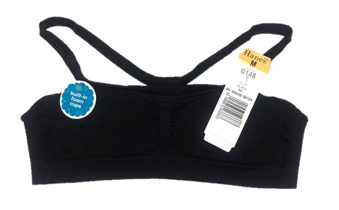 Hanes Her Way Girls Seamless Multiway Bandinis STYLE G146 Atlantic