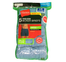 Hanes mens 5 Pk Tagless Boxer Briefs Slightly Imperfect Style I7460C