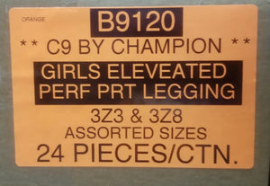 C9 by Champion Girls Eleveated Perf Prt Legging Style B9120