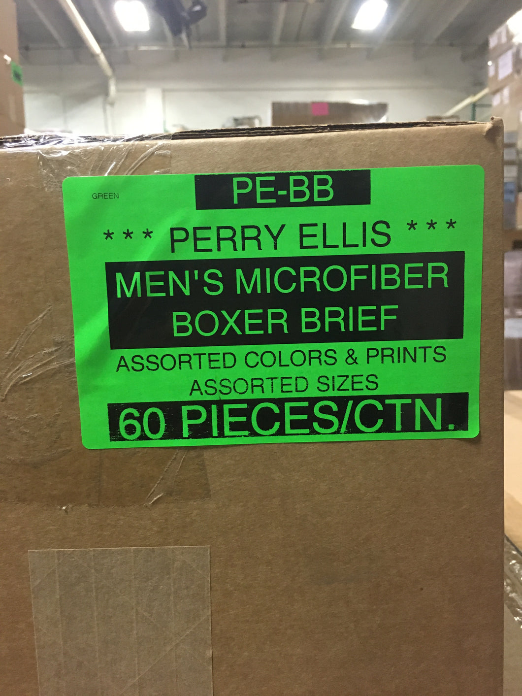 Perry Ellis Men's Microfiber Boxer Brief