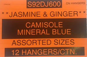 JASMINE & GINGER CAMISOLE MINERAL BLUE STYLE S92DJ600