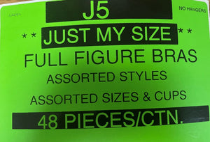 Just My Size Full Figure Bras Style J5