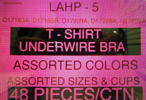 T-SHIRT UNDERWIRE BRA Style LAHP-5