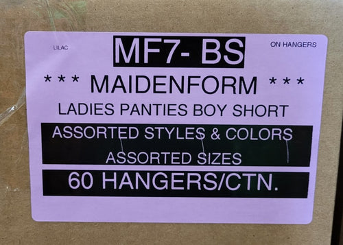 MAIDENFORM GIRLS PANTIES STYLE MFG-7 – Atlantic Wholesale
