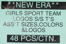 NEW ERA GIRLS SPORT TEAM LOGOS S/S T'S Style NEW ERA GIRLS TEES