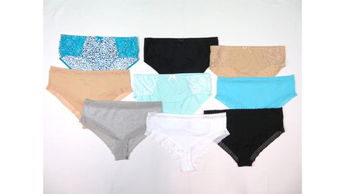 NEW DIRECTION WOMENS PLUS SIZE BRIEFS/HIPSTERS Style NEW DIR-7/1