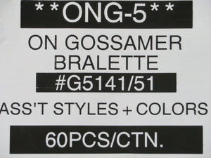 ON GOSSAMER BRALETTE STYLE ONG-5-G5141/51
