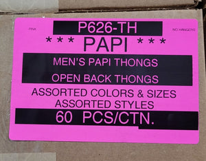 PAPI MENS THONGS STYLE P626-TH