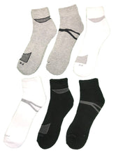 Perry Ellis 6Pk Men's Sport Quarter Socks Styke PEQS-6