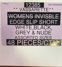 VASSARETTE WOMENS INVISIBLE EDGE SLIP SHORT STYLE 12385