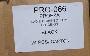 PROEZA LADIES TUBE BOTTOM LEGGINGS STYLE PRO-066
