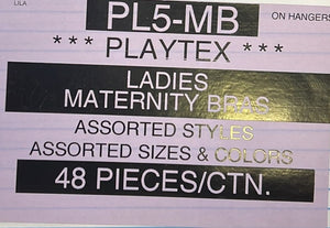 PLAYTEX LADIES MATERNITY BRAS STYLE PL5-MB