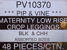 PIP & VINE MATERNITY LOW RISE CROP LEGGINGS Style PV10370