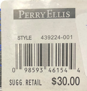 PERRY ELLIS PORTFOLIO 6 PACK CASUAL COMFORT  DRESS SOCKS STYLE PEPCC-6