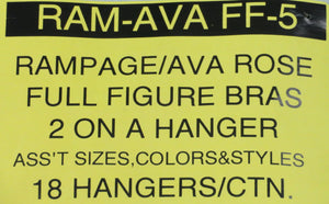 RAMPAGE/AVA ROSE FULL FIGURE BRAS Style RAM-AVA FF-5