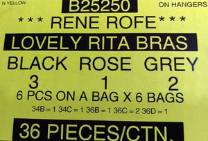Rene Rofe Lovely Rita Bras Style B25250