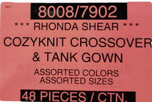 Rhonda Shear Cozyknit Crossover&Tank Gown Style 8008/7002