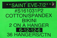 SAINT EVE COTTON/SPANDEX BIKINI 2 ON A HANGER Style S161031P2