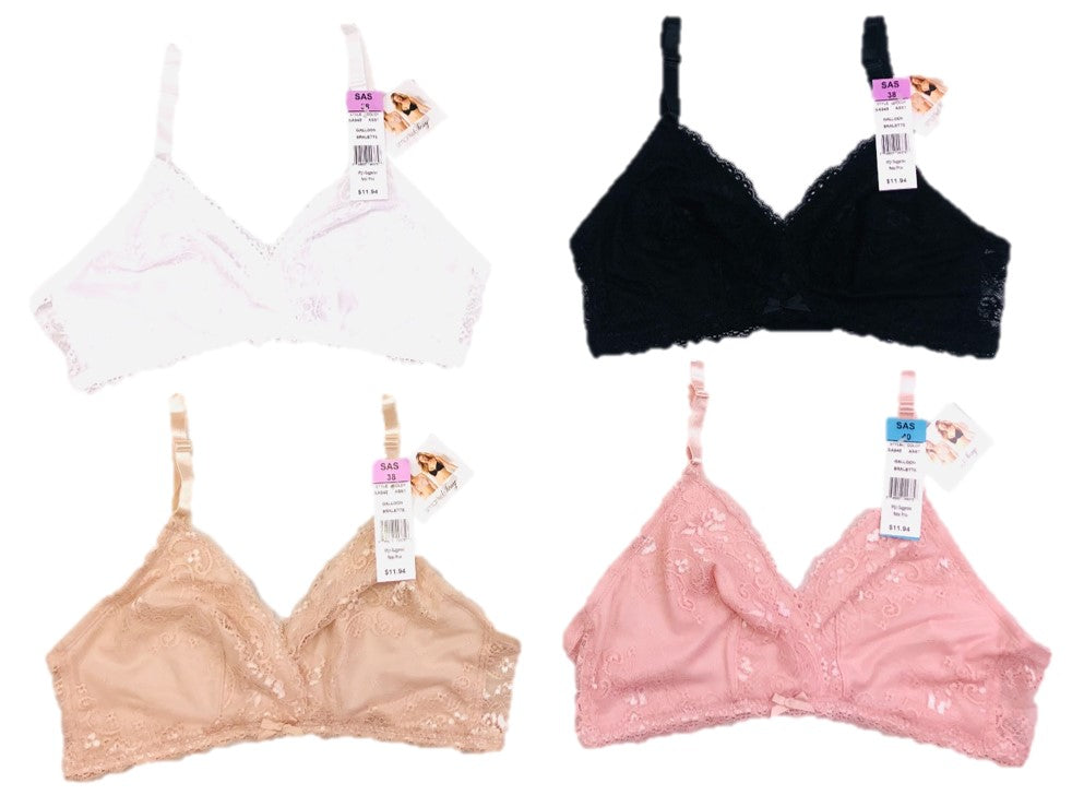 SMART & SEXY LADIES GALLOON BRALETTE STYLE SA948