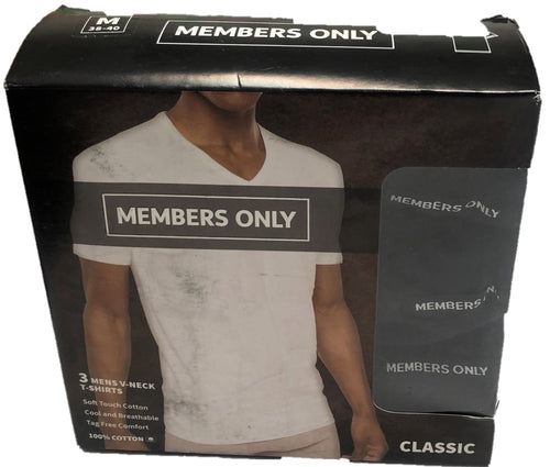 MEN'S V-NECK S/S UNDERSHIRT 3 PACK
