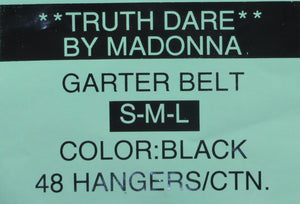 TRUTH DARE BY MADONNA GARTER BELT Style TRUTH DARE GARTER BELTS
