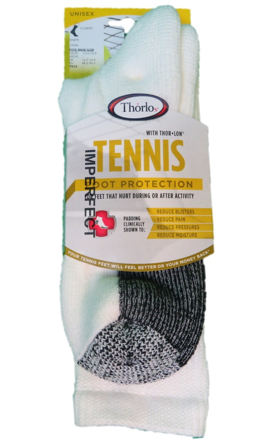 Thorlo Experia Tennis White Style IMTX15004