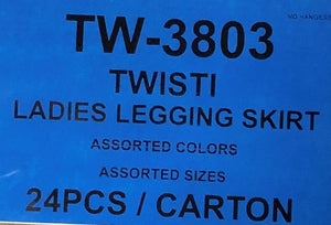 TWISTI LADIES LEGGING SKIRTS STYLE 3803