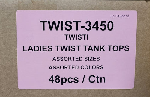 TWISTI LADIES TANK TOP STYLE TWIST-3450