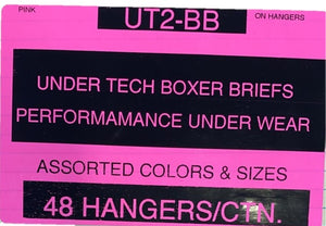 UnderTech Boxer Briefs Performance Underwear (UT2-BB, ASSORTED, ASSORTED)