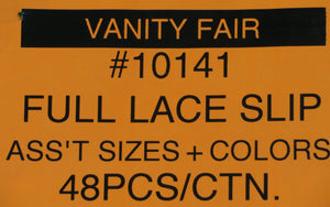 VANITY FAIR #10141 FULL LACE SLIP Style 10141