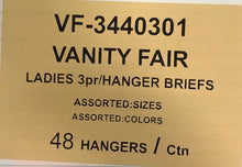 Vanity Fair Ladies 3PR/Hangers Briefs STYLE VF-3440301
