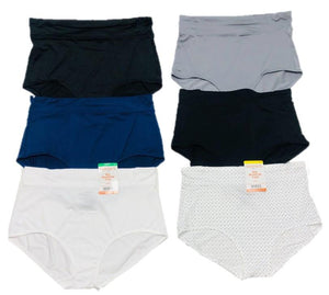 WARNERS 3 PACK LADIES NO MUFFIN TOP BRIEF STYLE RS10430-3
