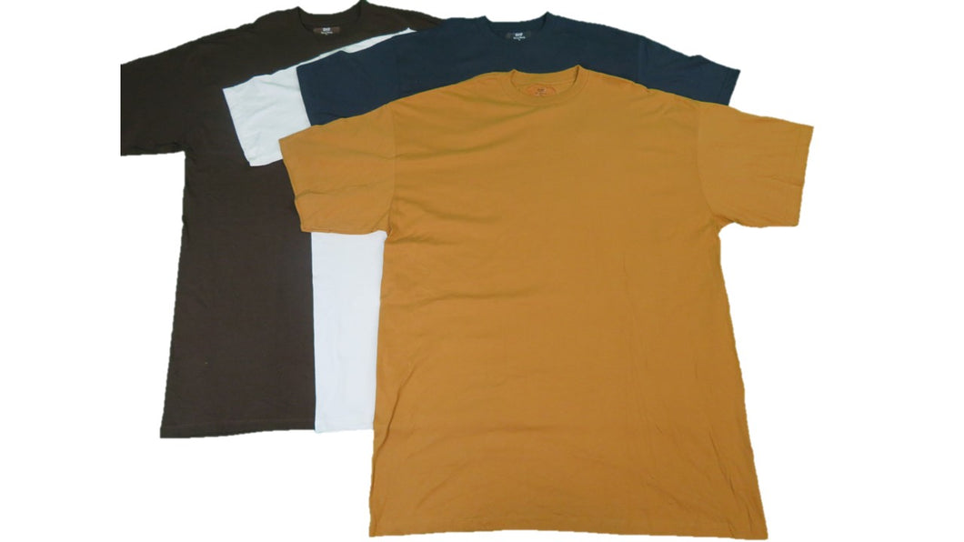 ZOHAR MENS ASST T-SHIRTS SOLID COLORS - TALL SIZES